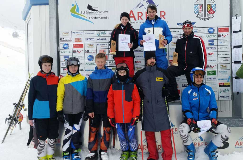Recht erfolgreich waren die Skirennläufer des FC Chammünster beim Max-Schierer-Cup-Rennen am Arber.