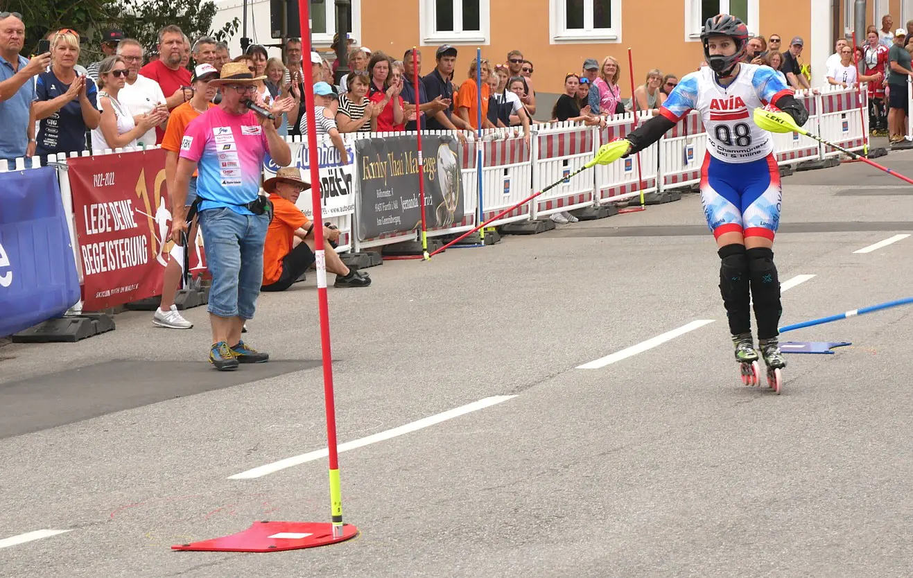Die Italienerin Lorenza Cesaris musste sich am Ende noch geschlagen geben, Rang zwei ist aber super.